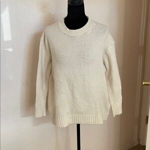 Philosophy Soft Ivory Crewneck Sweater